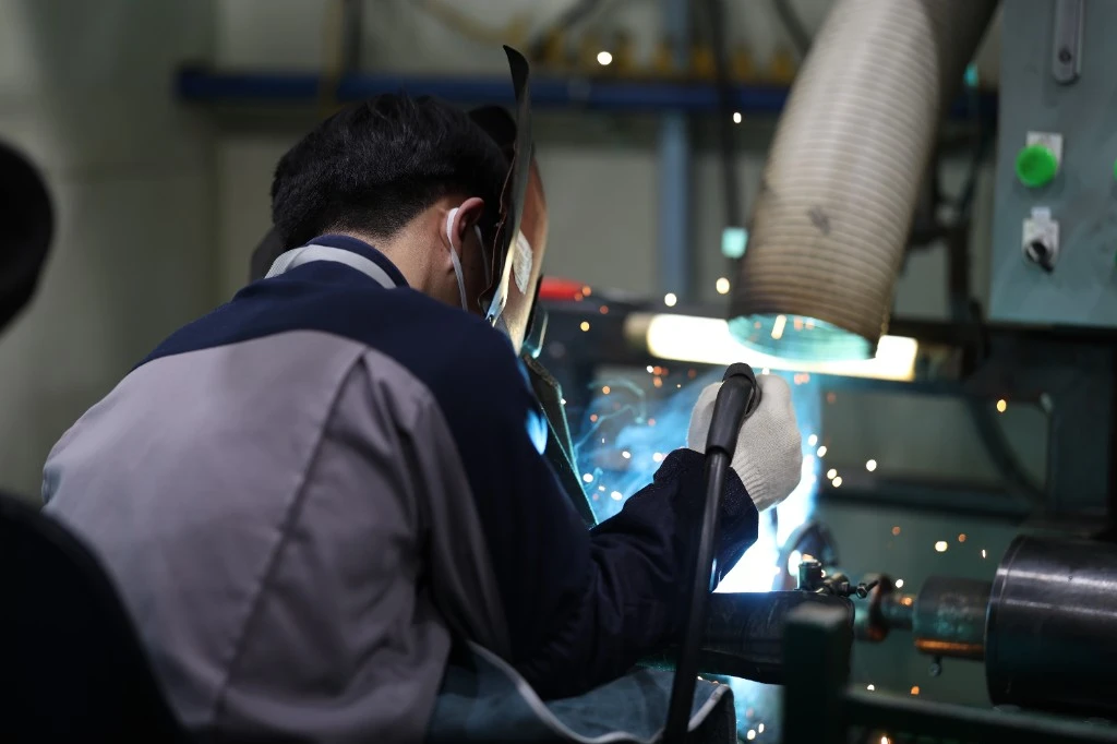 DEV Welding Close-up