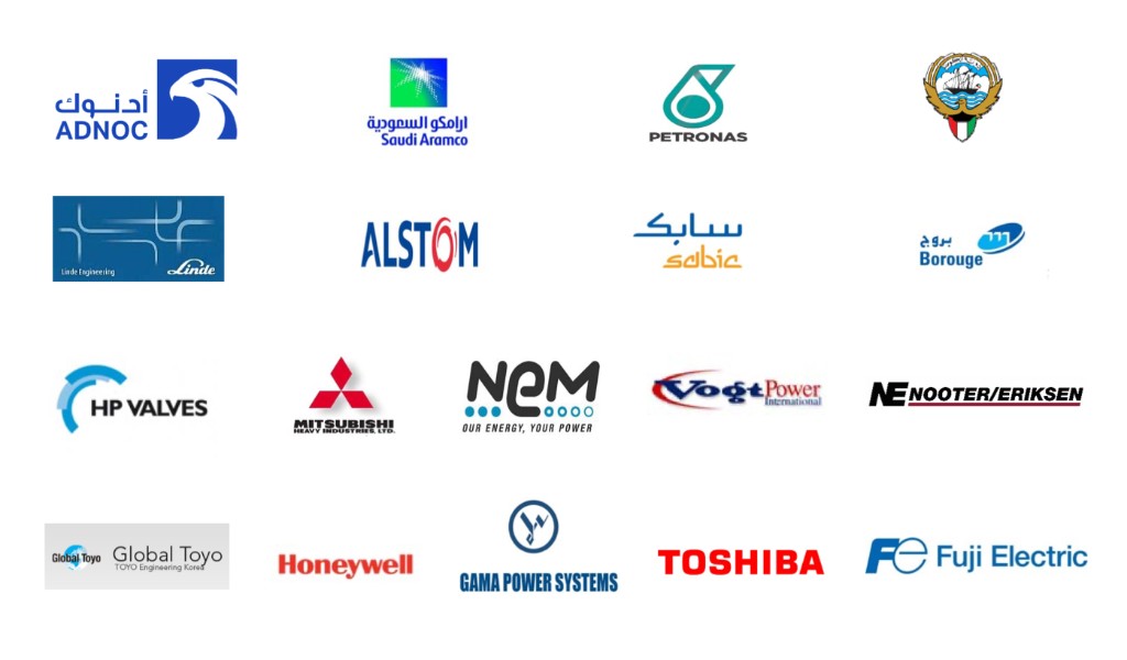 DEV Major Customer Overseas Logos