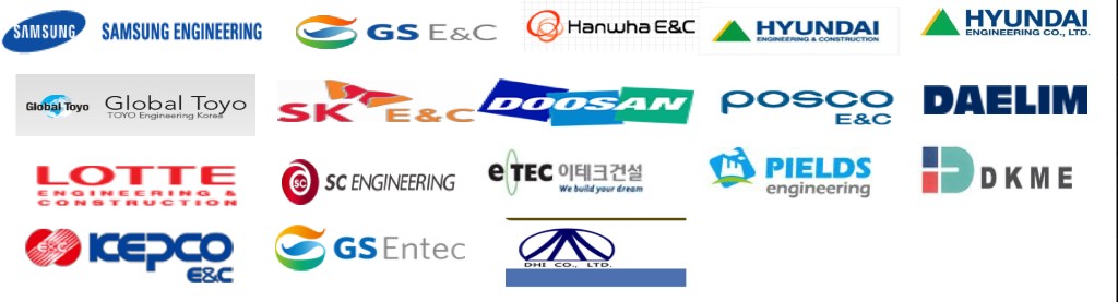 THT Major Customer Logos - EPC and Construction