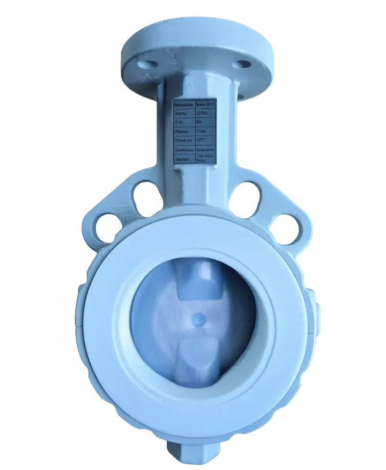 PTFE-Lined Butterfly Valve